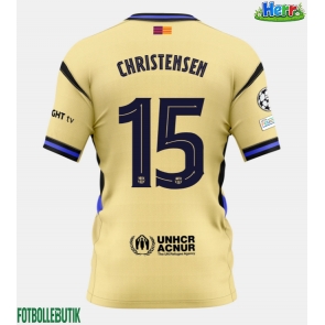 Barcelona Andreas Christensen #15 Bortatröja 2025-26 Kortärmad